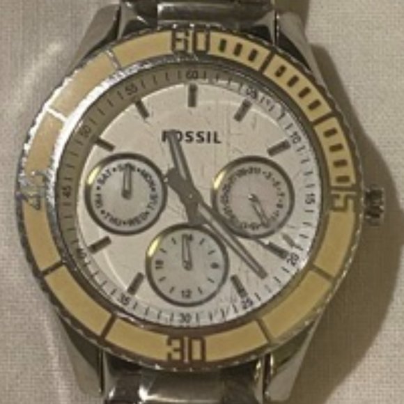 Fossil Stainless Steel Chronograph Boyfriend Watch - Picture 2 of 6